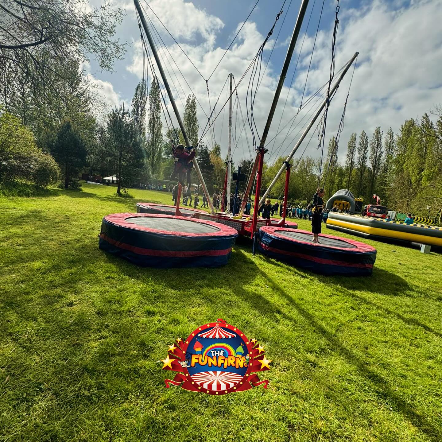 The History of the Bungee Trampolines Traditional Fun Fair Hire Bungee Trampoline Rock Climbing in London Bedfordshire Hertfordshire Buckinghamshire Cambridgeshire Essex The Fun Firm